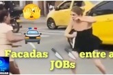 👉🏻🤔🫵🏻🔪🫣🚨🚔🚑🚒🚔Facadas 🔪 🔪 entre as JOBs Garotas do job trocam facadas por clientes e uma acaba com o peito rasgado; VEJA VÍDEO