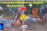 👉SINISTRO!!! ASSISTA AOS VIDEOS!!! 😳🤔😮🤫🤐 Homem foi encontrado morto dentro do buraco ⛳ 🕳️ 😱🚔🚓✍🚨⛓⚖  No final da Avenida Enéias ferreira de Aguiar com a rua Japão.
