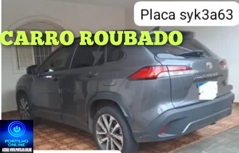👉🏻🤔🚓🚔🕵🏻🫵🏻🚨 Carro roubado: PLACA  SYK3A63