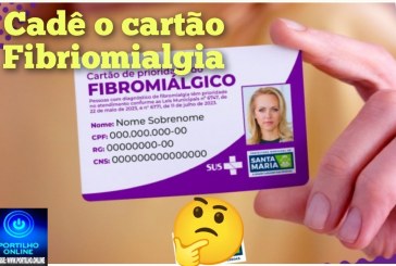 👉🏻🫵🏻🗣️🤔🧐🙌🏻🩺🩻Portilho, Moradores cobram liberação do cartão de “Fibriomialgia