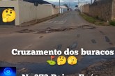 “🕳️👎🏻🚧⛳Boa noite Portilho  Esses buracos já tá causando acidentes