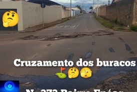 “🕳️👎🏻🚧⛳Boa noite Portilho  Esses buracos já tá causando acidentes