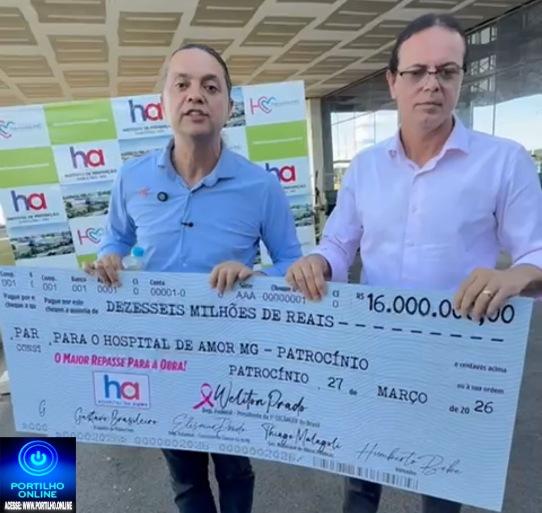👉🏻👏🏻🙌🏻🫵🏻👍🏻🩻🔬💊💉Irmãos Prados anunciam mais de R$ 16 milhões para o Hospital do Amor ❤