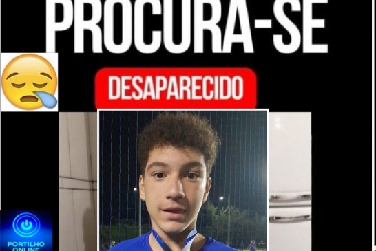 👉📢🔎🕵🔍🚨🚒🚓 DESAPARECIDO: Alleph Jordan Portela Pereira, de 15 anos.