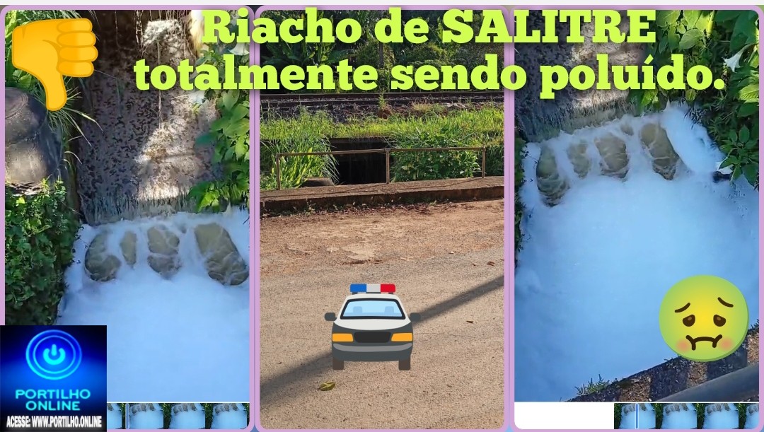 👉🏻👎🏻🫵🏻😡🐠🐟🤢🤮☠️💀Moradores de Salitre denunciam poluição em nascente de água