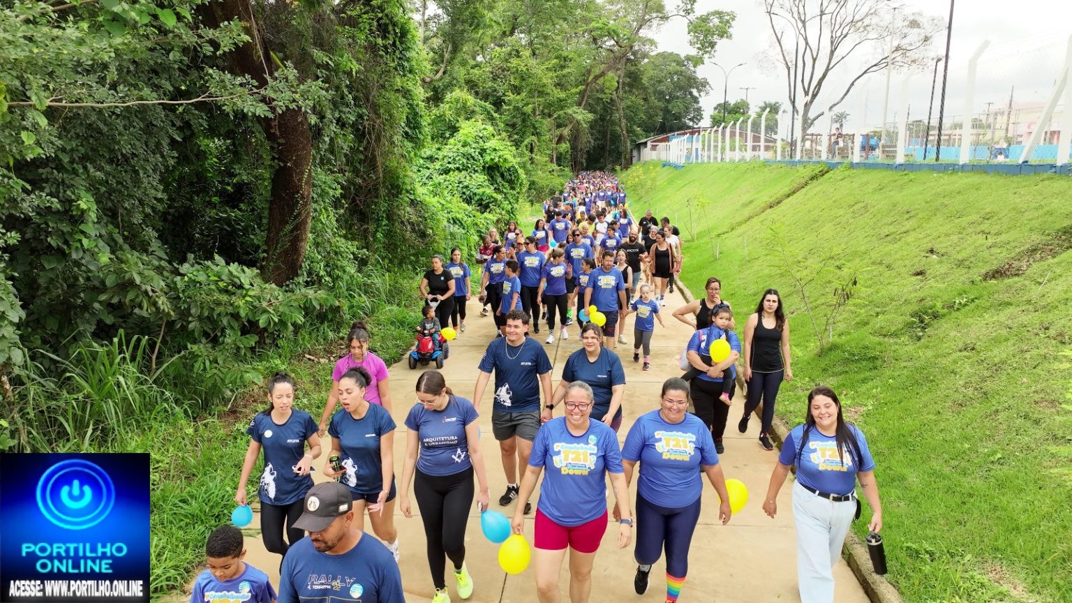 👉🏻👏🏻🫶🏻🙏🏻🙌🏻👍🏻🤝 Notícias da prefeitura municipal..1ª Caminhada T21 reúne comunidade em momento de inclusão e conscientização em Patrocínio