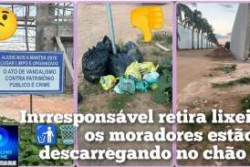 👉🤫📢🤢🤮🚮🗑💀Moradores do condomínio atrás do serra dourada denunciam descartes de lixos de qualquer jeito