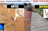 Portilho: 👉📢👏🫵📢👍👏👊🙌 Moradores do Bairro Nações na Rua Alemanha  agrdece ao secretario Thiago Malagoli pela construção das calçadas