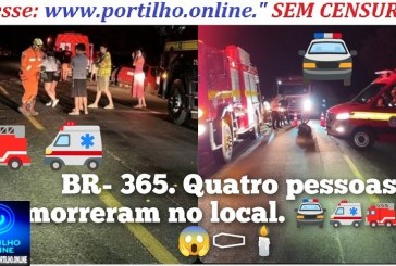 🚑🫵 Atualizando🚨🚧🚒🚑🚓Vídeos chocantes…Morreram na hora!!!🚔🚑🚒😮🚨😱⚰🕯😭ACIDENTE FATAL na BR-365 próximo ao trevo de Coromandel