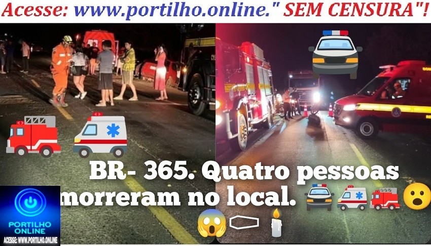 🚑🫵 Atualizando🚨🚧🚒🚑🚓Vídeos chocantes…Morreram na hora!!!🚔🚑🚒😮🚨😱⚰🕯😭ACIDENTE FATAL na BR-365 próximo ao trevo de Coromandel