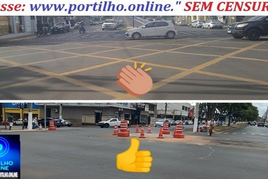 👉🏻📢👏🏻🤙🏻🤝🙌🏻Mudanças🚔🛑🚥🚏👏🏻🫵🏻 nos cruzamentos: Banco do Brasil e Viaduto passam por modernização e rotatórias são retiradas