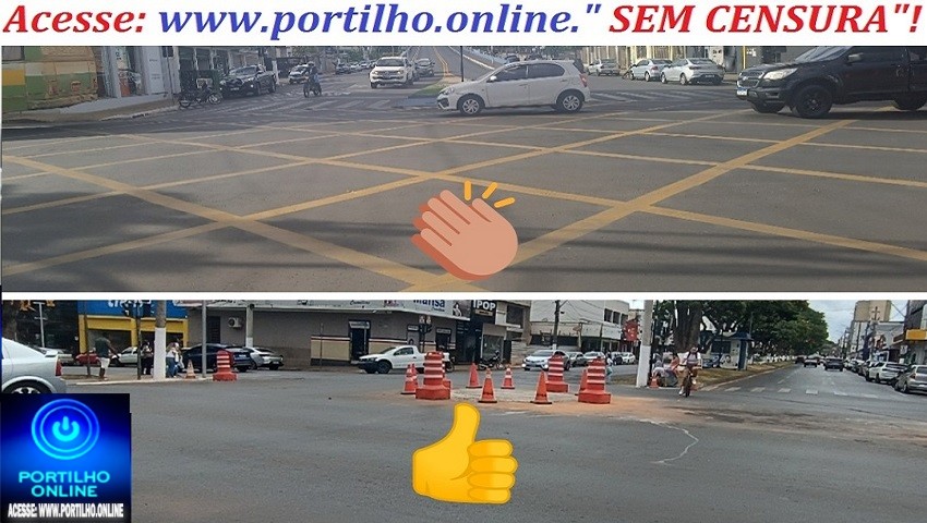 👉🏻📢👏🏻🤙🏻🤝🙌🏻Mudanças🚔🛑🚥🚏👏🏻🫵🏻 nos cruzamentos: Banco do Brasil e Viaduto passam por modernização e rotatórias são retiradas