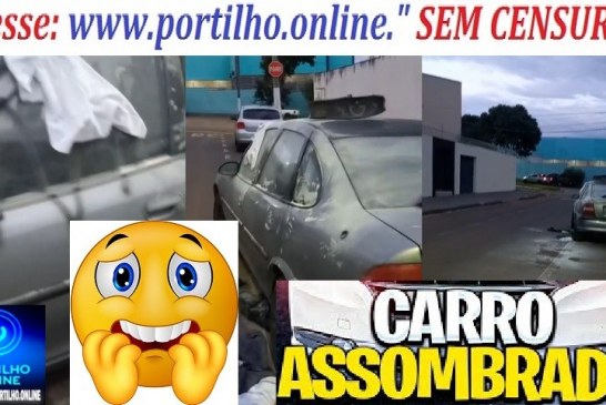 👉🚔🚧🛑📢👿👽Carro assombrado🧐😱🙄😮😲Bom dia Portilho. Cararo “assombrado cheio de farinha, pós ou veiculos de crime”.