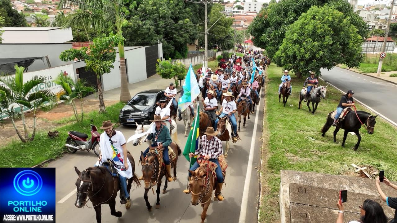 👉🏻👏🏻🤝🤠🐴🐎Cavalgada inicia venda de camisetas e reforça tradição solidária