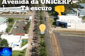 👉🏻😠😡🚧🔌💡🕯️🔦🏮Portilho, veja a avenida da unicerp