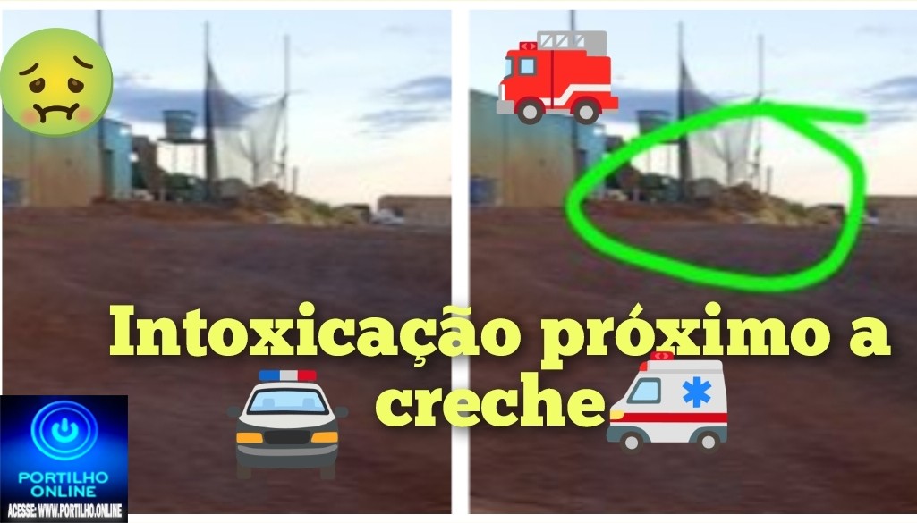 👉🏻☠😱😷🚑Crianças estão sendo contaminadas por produtos químicos🤮🤢☠😱😷🤕. Bom dia Portilho, queria denunciar será possível