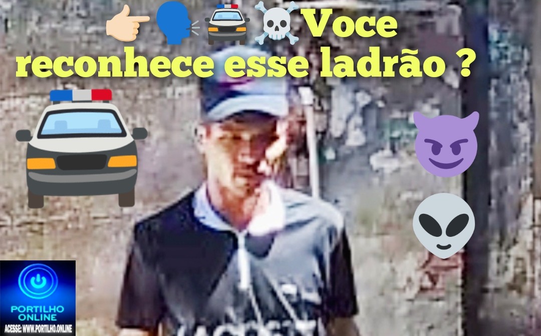 🚨Atenção Bairro São Vicente e região 🚨 Voce reconhece esse ladrão ? 👉📢👀👿👹🔍🕵🔎 Ele está roubando todas as residências