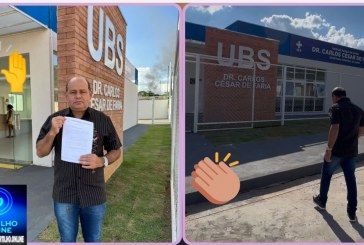 👉🏻🙌🏻🫵🏻👏🏻👏🏻👏🏻📰 Atuação do vereador Professor Emerson Caixeta resulta na entrega de UBS no bairro Congonhas