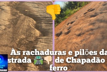 👉🏻📯🗣️⛳🕳️🚧🛣️👎🏻🍭😠Bom dia Portilho meu amigo a estrada do Chapadão de ferro esta em péssimo estado