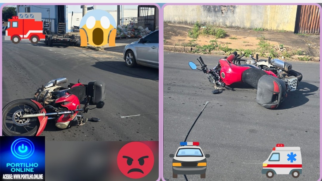 👉🏻😤😱 Perigo ⚡ 🚨👎🏻😡🚑🚒🚔🚨🚧Motociclista quase é degolado: bandalheira e falta de fiscalização de fios soltos quase causam morte