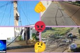 👉🏻🫵🏻🛜🚨🚧🤬😡😠🔌💡Fios soltos voltam a preocupar moradores no bairro Morada Nova