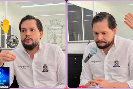 👉🏻🧢🫵🏻👏🏻🤝💬🎤🎤🎤A dinâmica de uma Entrevista coletiva! Prefeito Dr. Gustavo Brasileiro: serenidade, preparo e firmeza