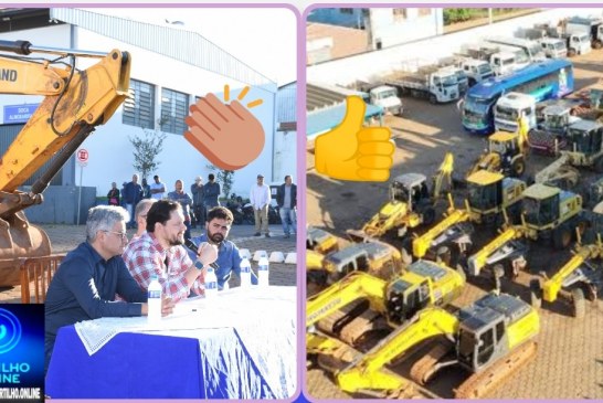 👉🏻🙌🏻🤠🚧👍🏻👊🏻👏🏻🚀🚜SEMOP: Administração atual conta com mais maquinário do que no passado