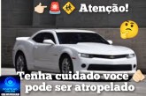👉🏻🚨🚸🫵🏻🚓🚷🚒🚑🚧🚔😠😱Portilho Camaro branco em alta velocidade em tempo de provocar acidente