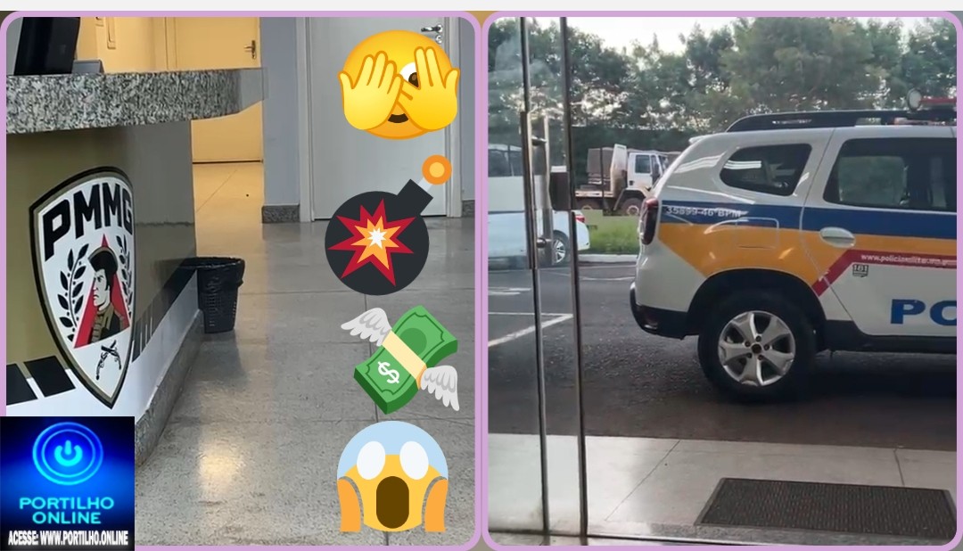 👉🏻🚨🫵🏻🚓🚒🚑🚔😠😱Portilho estou aqui no Batalhão da Polícia Militar 🚔 pra abrir um ‘BO ‘😱🫣