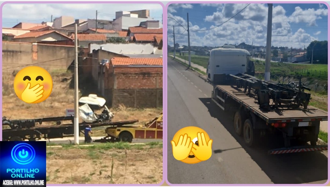 👉🏻👏🏻🚨🚌🛑👍🏻🙌🏻🚧🫣🤭Carreta abandonada na Av. Divino Gonçalves de Oliveira é retirada após reclamações