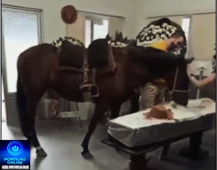 👉🏻🤔😢😭🕯️⚰️🐴🐎Velório. VÍDEO: Égua ‘chora’ ao reconhecer dono morto em velório e emociona família em SC