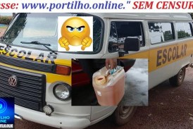 👉🚨PERIGO!  🚔🚒😱🚑🗣💣⛽⛽KOMBI ESCOLAR BOMBA RELORGIO! Bom dia Portilho, posta ai pra nos ajudar aqui30 em santo antonio do quebra anzol.