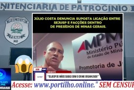 👉🏻📢😱🤔🚔🚓🚨🫵🏻⚠️*URGENTE*:⚠️ Denuncias. PCC infiltrado na penitenciária de Patrocinio