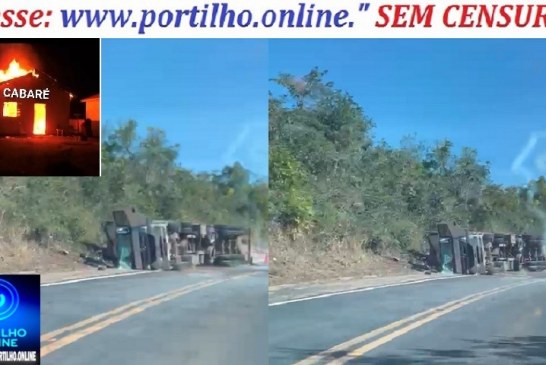 👉🏻🚨🚔📢🫵🏻🧐😱🚑🚒🚓🏍Acidente na MG-462, nas “Curvas da Morte”: carreta carregada com adubo tomba