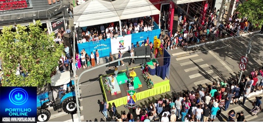 👉📢🤝👏🙌Desfile cívico celebra os 184 anos de Patrocín