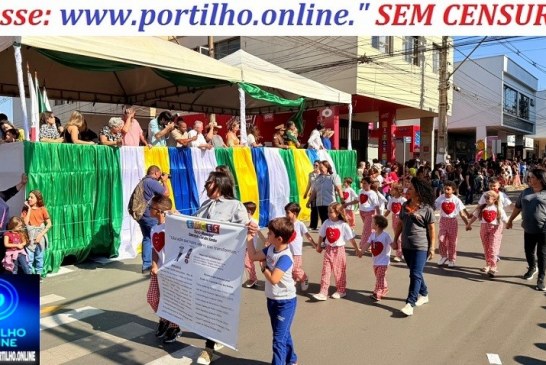 👉🏻🫵🏻🤙🏻👏🏻🥁🗣️🚧Boa noite Portilho Gostaria de dar uma sugestão, sobre o horário do desfile cívico.