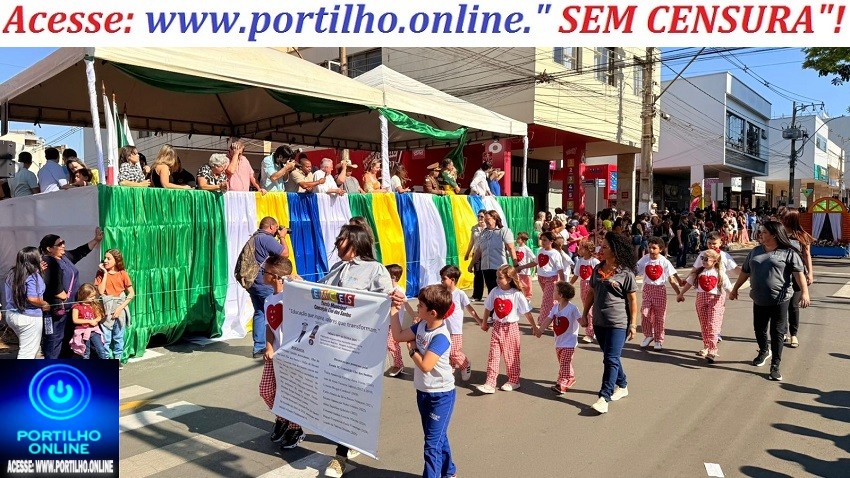 👉🏻🫵🏻🤙🏻👏🏻🥁🗣️🚧Boa noite Portilho Gostaria de dar uma sugestão, sobre o horário do desfile cívico.