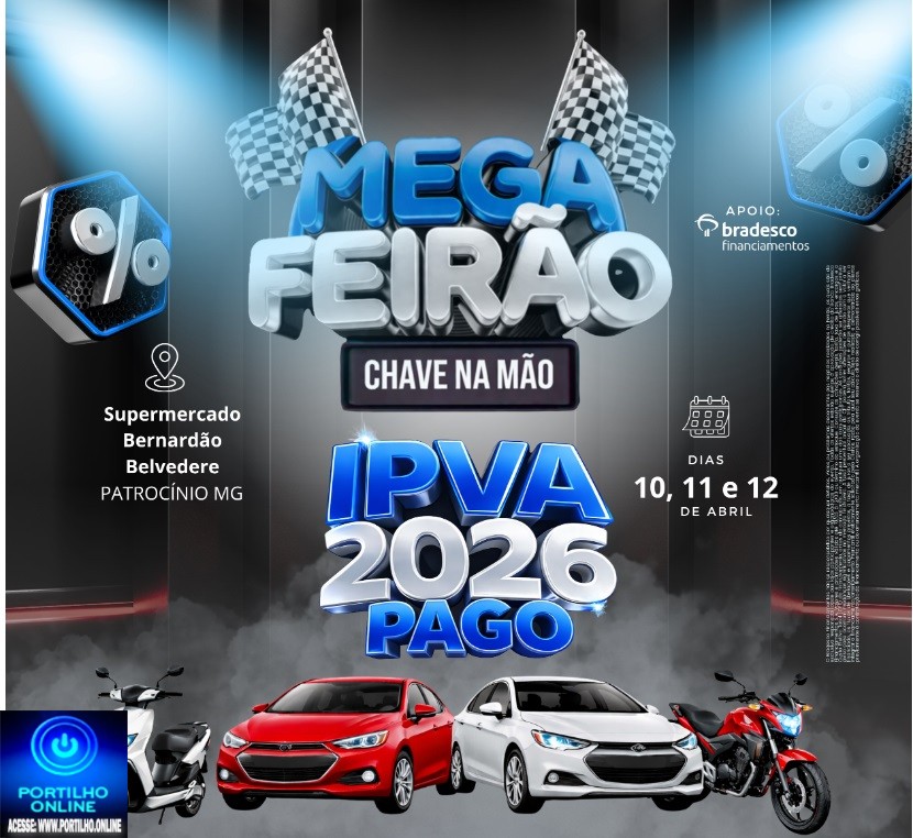 📢👉👍✍🤝🚗🚕🚙🏍Mega Feirão Chave na Mão tem IPVA 2026. NO BERNARDÃO BELVEDERE.