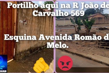 👉🏻🫵🏻😱😡🚔🚓🗣️🚨Boa noite Portilho. Põe o chicote pra estralar aí. Portilho aqui na R João de Carvalho 569  Esquina Avenida Romão de Melo