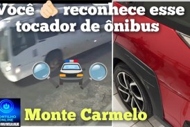 📢🚦🛑 Atenção Monte Carmelo 😱🧐🚨🚔🚓🚒🚑Portilho… Esse covarde desse ônibus 🚌 branco bateu no meu carro e saiu vazado e fugiu. Você 🫵 reconhece esse tocador aí em Monte Carmelo?