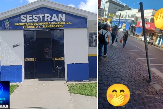 👉🏻🫣🚨😱🚔🚧🚦🚏🛑Balança mais não cai, mas é vergonhoso  Boa tarde Portilho este poste de semáforo