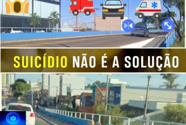 👉🚨🔬😱🚔⚰😥🧐 TENTATIVA DE AUTOEXTERMÍNIO NO VIADUTO!!! 🤔🕯🚒🚑  Homem amarra corda no pescoço e é salvo