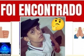 📢👉👀🧐ELE FOI ENCONTRADO! 🤔👏👊🙌🙏Nicolas da Silva, 18 anos  🚔👀🙌🗣😮🤔
