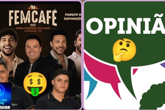 👉🎡🎤💸 FEMCAFÉ 26 terminou na madrugada deste domingo, dia 10/05/26. Qual foi a sua avalia$ão?