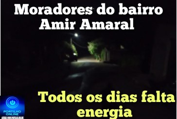 👉🏻🤔🚧 Cadê a energia?😱😠🔌🔦💡🕯️🏮👎🏻Portilho boa noite Venho pedir ajuda a você Pois não temos a quem recorrer mais