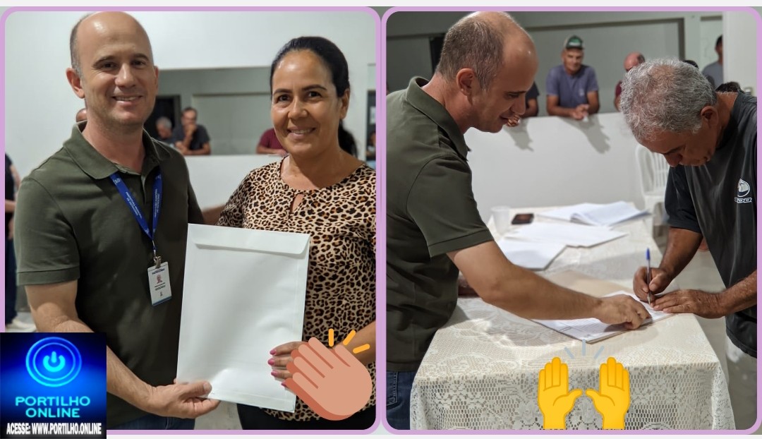 👉🏻🙏🏻🙌🏻👍🏻👏🏻🤠 Notícias da prefeitura municipal de…Secretário municipal de Agricultura e Pecuária, Odirlei Magalhães garante investimentos para famílias assentadas de Patrocínio