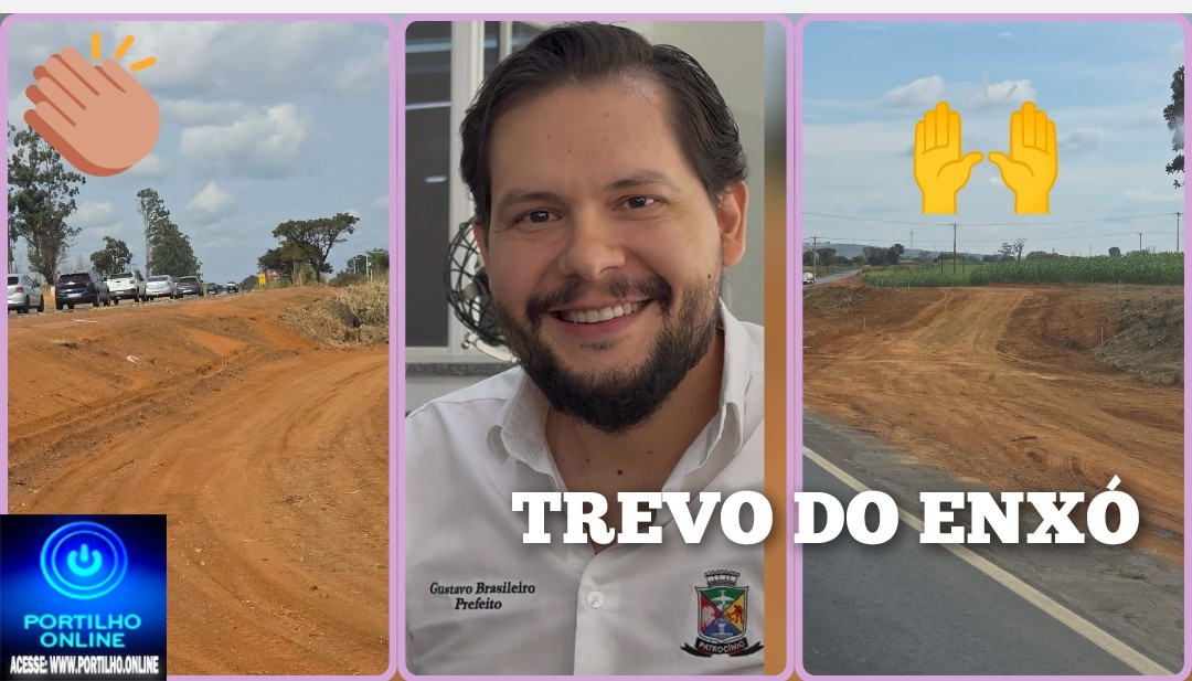 👉🏻🙏🏻🙌🏻👏🏻🚨🚧👊🏻🚔🚑🚒TREVO 🍀 DO ENXÓ CLUBE – MG-230: depois de vários acidentes, parece que as obras eleitoreiras foram retomadas
