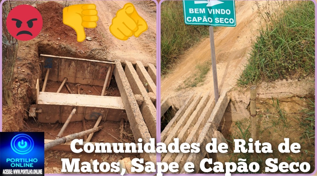 👉🏻🚧🕳️👎🏻😡😠🗣️👀ESPIA ISSO!? Buraco armadilha 🪤 ⛳ 🕳️ 👎🏻 👉🏻⚡🚨🫵🏻Boa tarde Portilho tudo bem pede ajuda para o prefeito Gustavo Brasileiro
