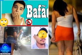 😱🤐Bafão!😱🚨 A esposa  pega marido  “papando um travesti” 🥰💞💔👀👄🦬🐃🐂💍💄📢💬69⃣Quem é ELE?