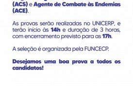 👉🏻🫵🏻🙌🏻👍🏻👏🏻✍🏻✍🏻✍🏻✍🏻🤝📢 Atenção, candidatos!    O Governo Municipal reforça que a aplicação das provas do Edital nº 002/2026 acontece neste domingo (24)